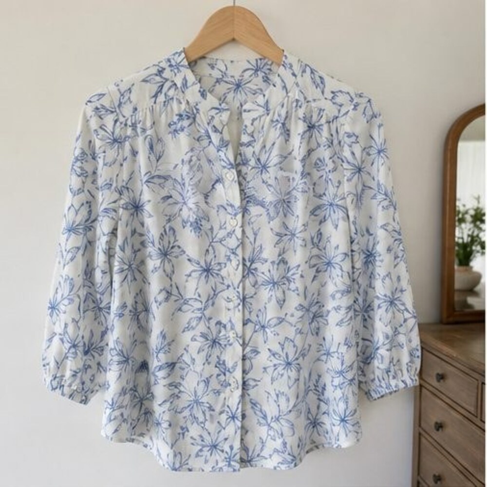 Black Tie Neck Blouse